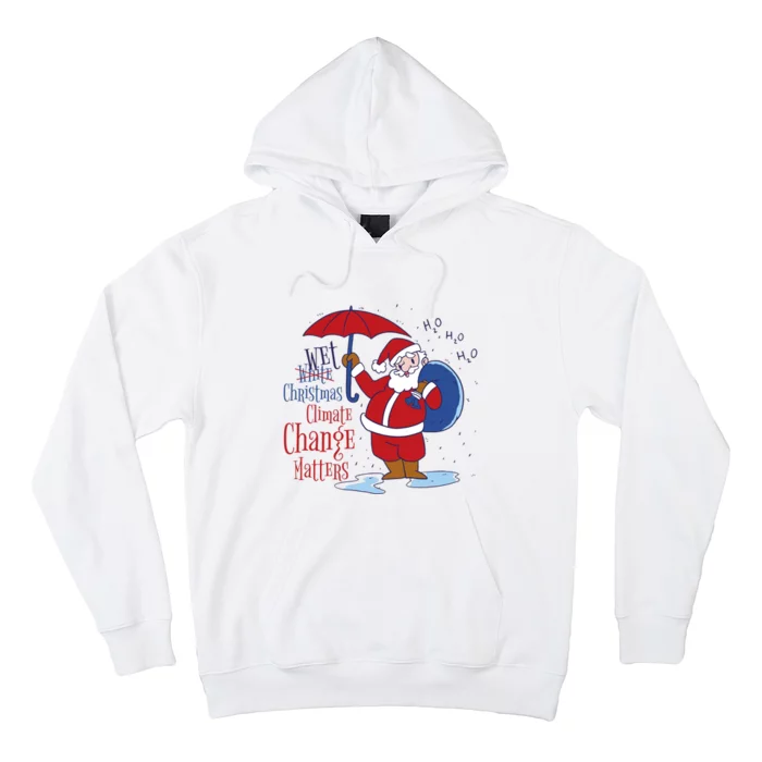 Climate Change Christmas Hoodie