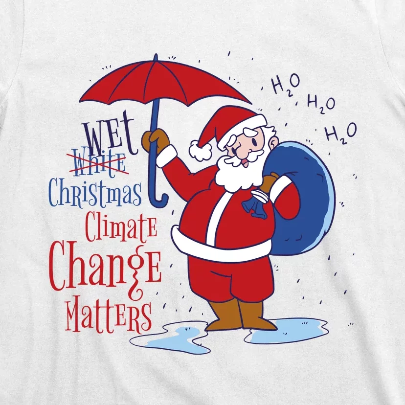 Climate Change Christmas T-Shirt