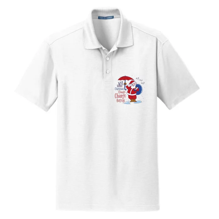 Climate Change Christmas Dry Zone Grid Performance Polo