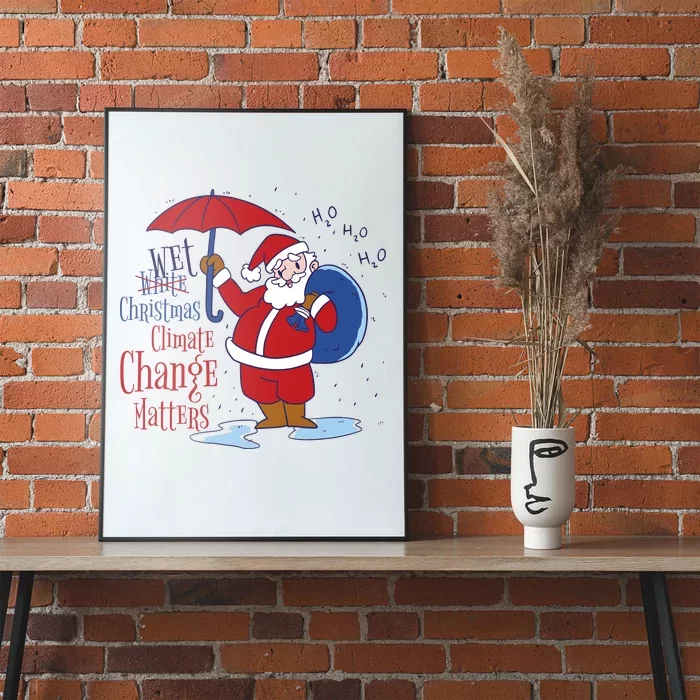 Climate Change Christmas Poster