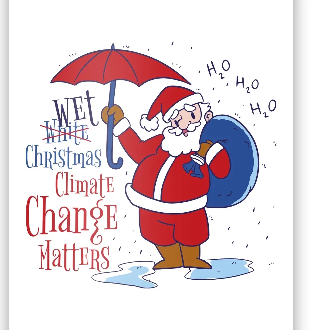 Climate Change Christmas Poster