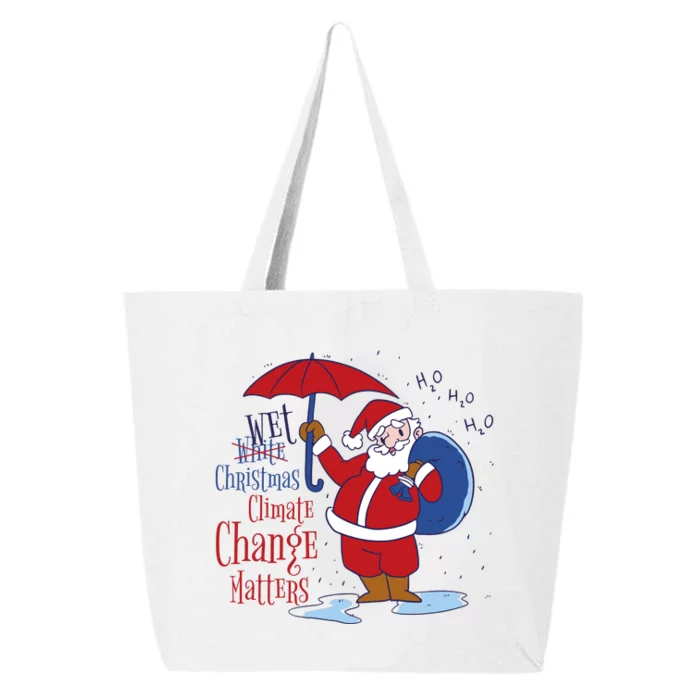 Climate Change Christmas 25L Jumbo Tote