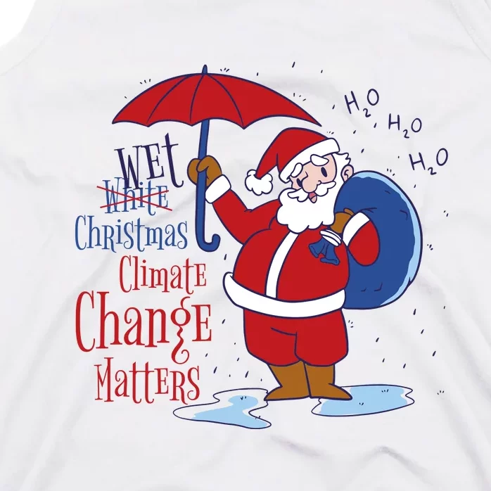 Climate Change Christmas Tank Top