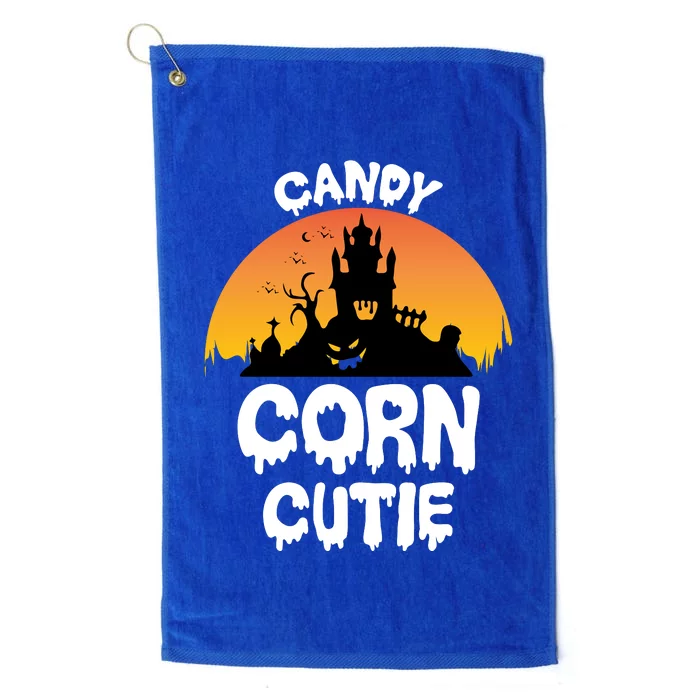 Candy Corn Cutie Platinum Collection Golf Towel