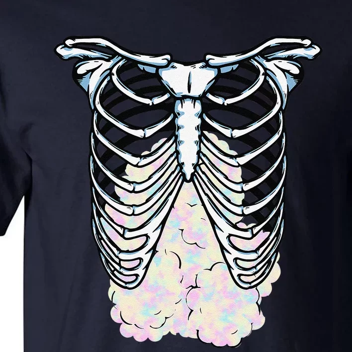 Cotton Cute Candy Rib Cage Easy Lazy Last Minute Party Tall T-Shirt