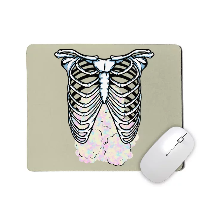 Cotton Cute Candy Rib Cage Easy Lazy Last Minute Party Mousepad