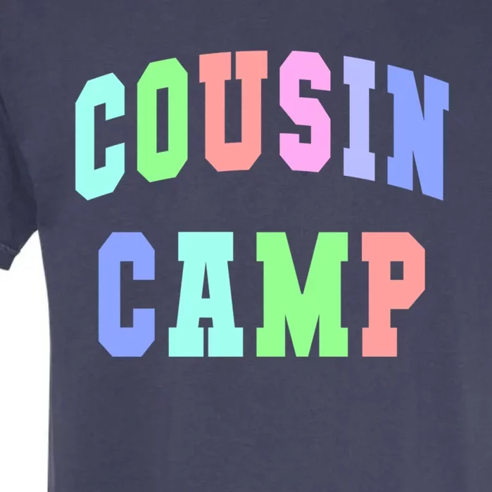 College Cousin Camp Aunt Team Family Vibes Best Ever Gift Garment-Dyed Heavyweight T-Shirt