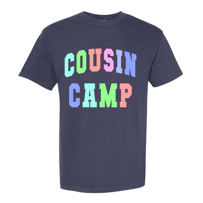 College Cousin Camp Aunt Team Family Vibes Best Ever Gift Garment-Dyed Heavyweight T-Shirt