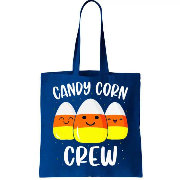 Candy Corn Crew Halloween Costume Friends Tote Bag