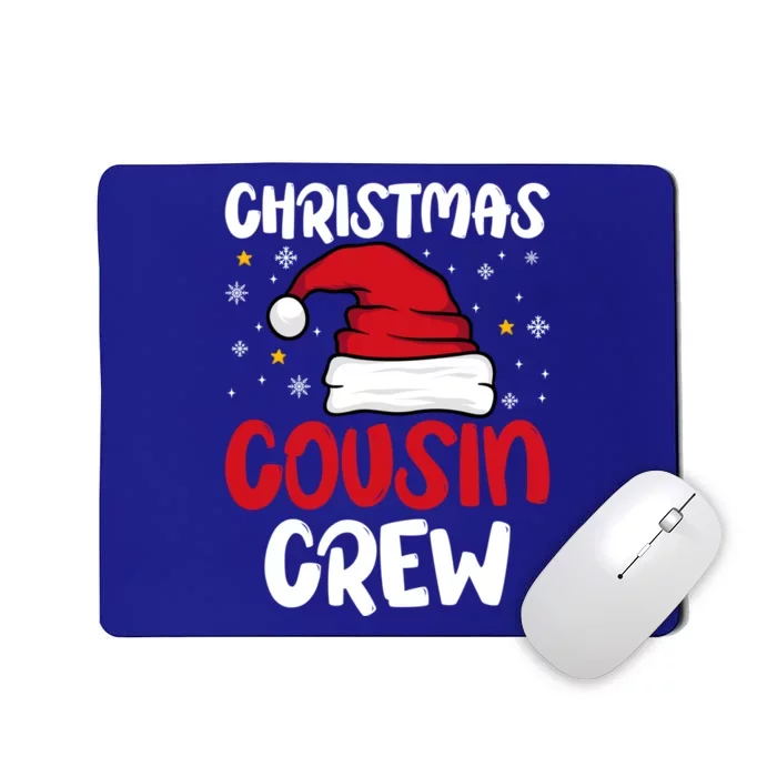 Cousin Crew Christmas Funny Family Matching Santa Elf Xmas Gift Mousepad