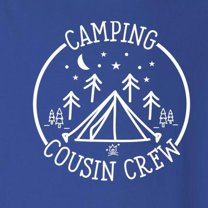 Camping Cousins Crew 2024 Family Reunion Matching Trip Gift Toddler Long Sleeve Shirt