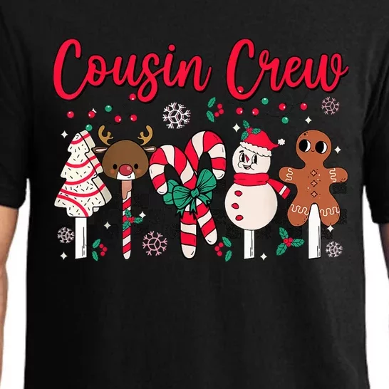 Cousin Crew Christmas Squad Family Matching Cousin Club Kid Pajama Set