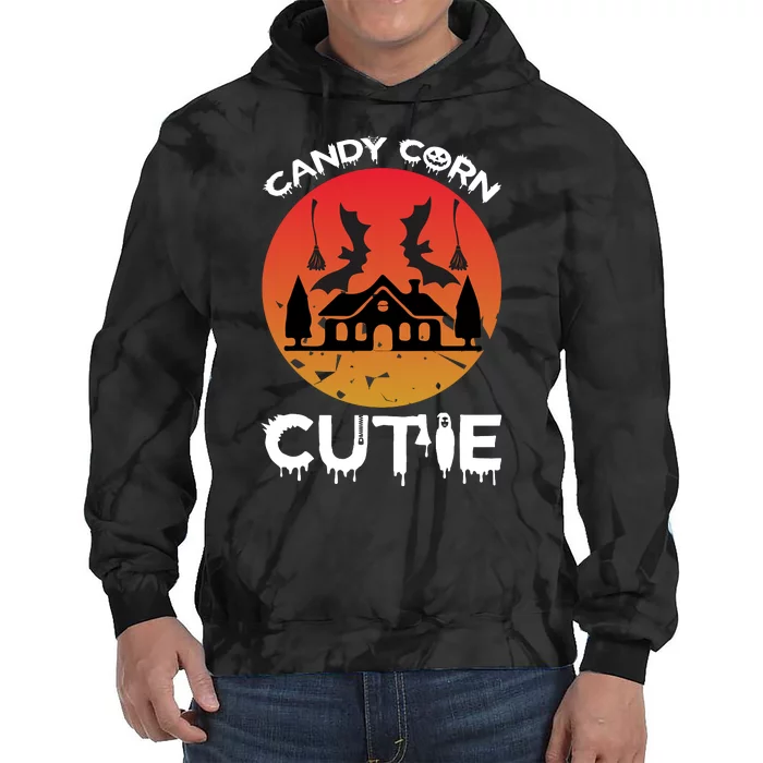 Candy Corn Cutie Tie Dye Hoodie