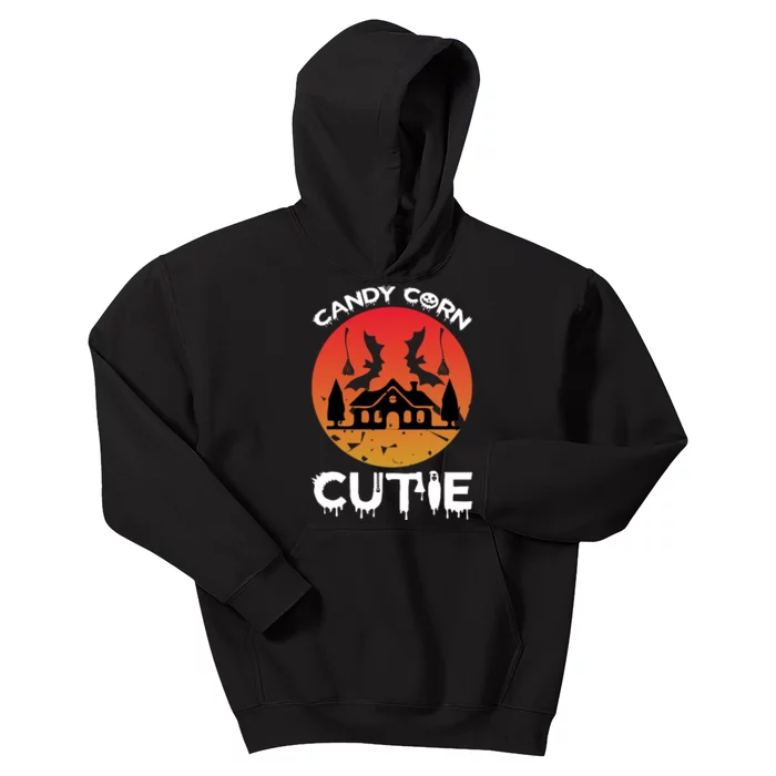 Candy Corn Cutie Kids Hoodie