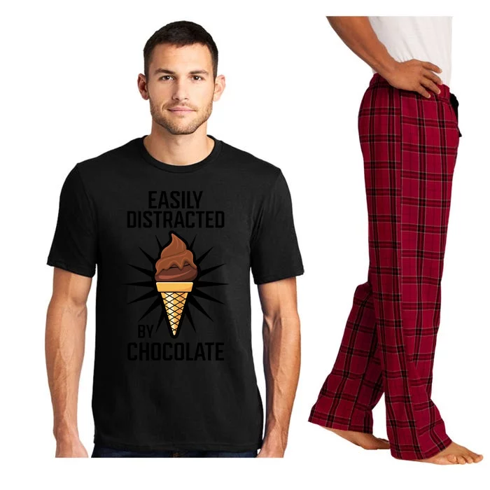 Chocolatier Cocoa Chocolate Ice Cone Gift Pajama Set