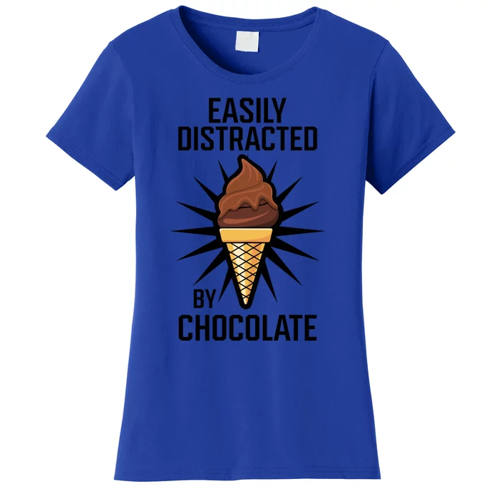 Chocolatier Cocoa Chocolate Ice Cone Gift Women's T-Shirt