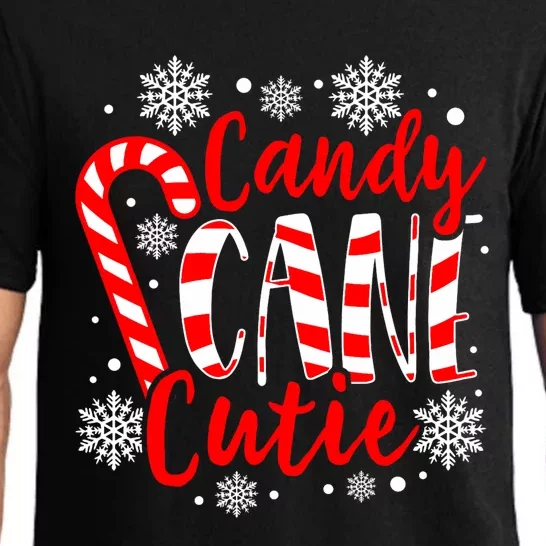 Candy Cane Cutie Cute Christmas Holiday Sweet Precious Pajama Set