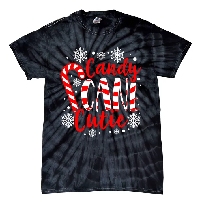 Candy Cane Cutie Cute Christmas Holiday Sweet Precious Tie-Dye T-Shirt