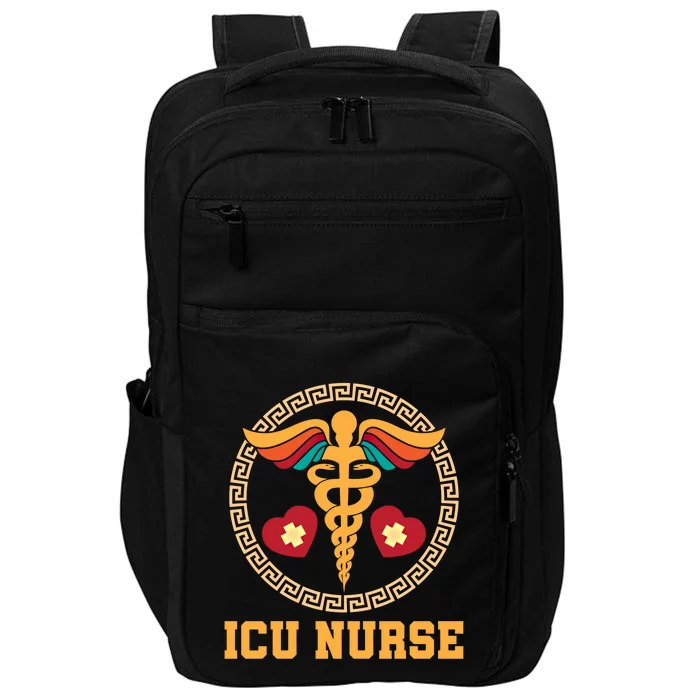 Clinic Caretaker Caduceus Hospital Registered Icu Nurse Cute Gift Impact Tech Backpack