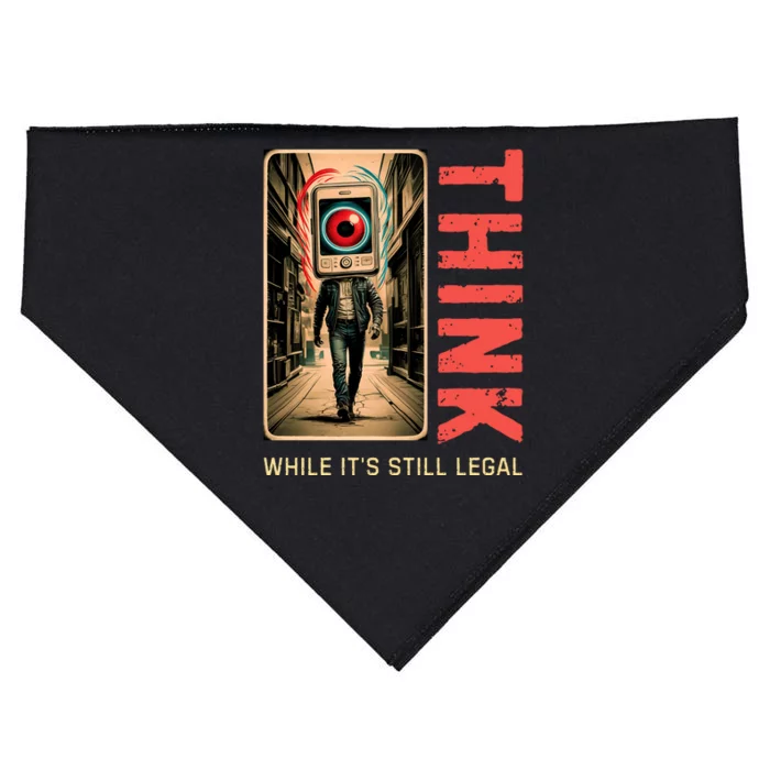 Conservative Cancel Culture Think While Its Still Legal USA-Made Doggie Bandana