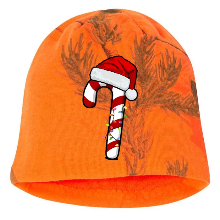 Christmas Candy Cane Holiday Kati - Camo Knit Beanie