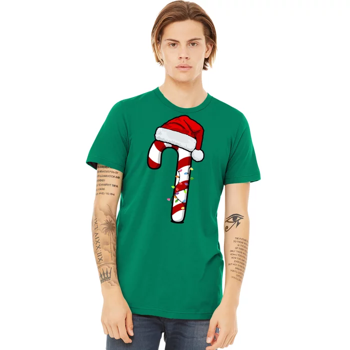 Christmas Candy Cane Holiday Premium T-Shirt