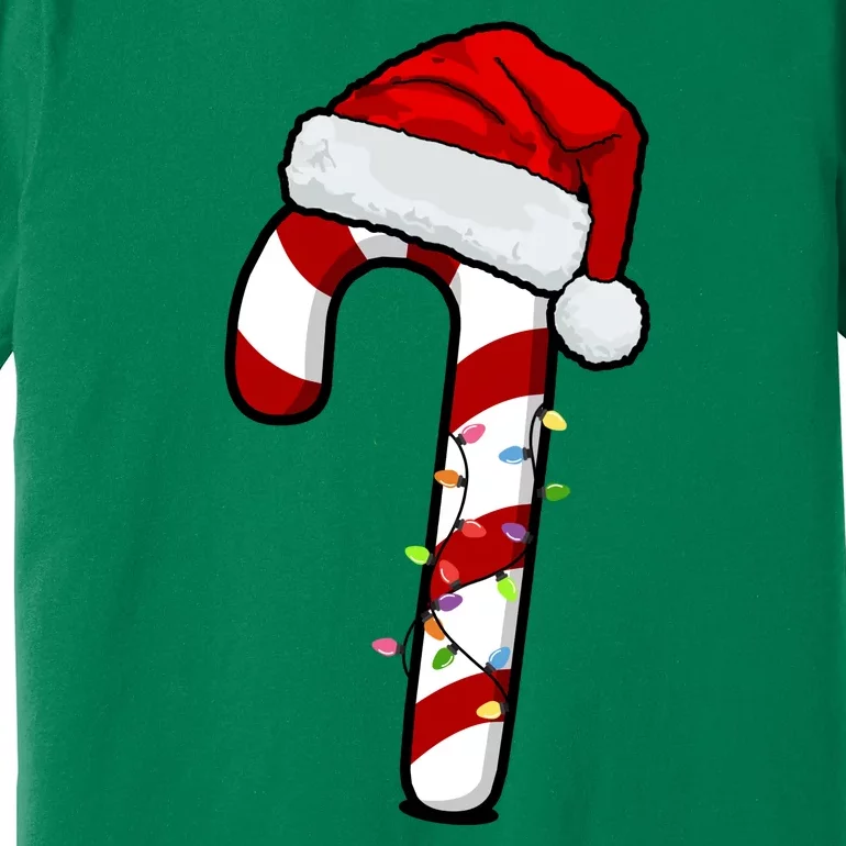 Christmas Candy Cane Holiday Premium T-Shirt