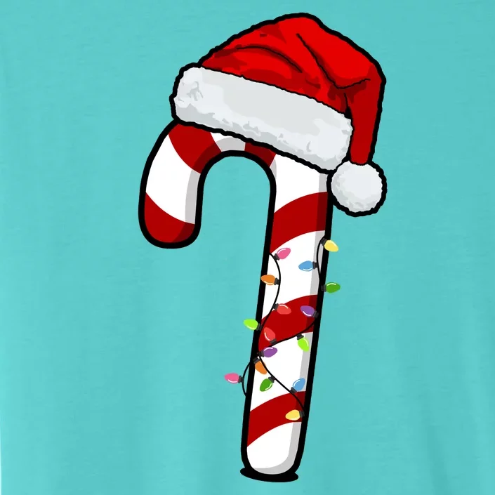 Christmas Candy Cane Holiday ChromaSoft Performance T-Shirt