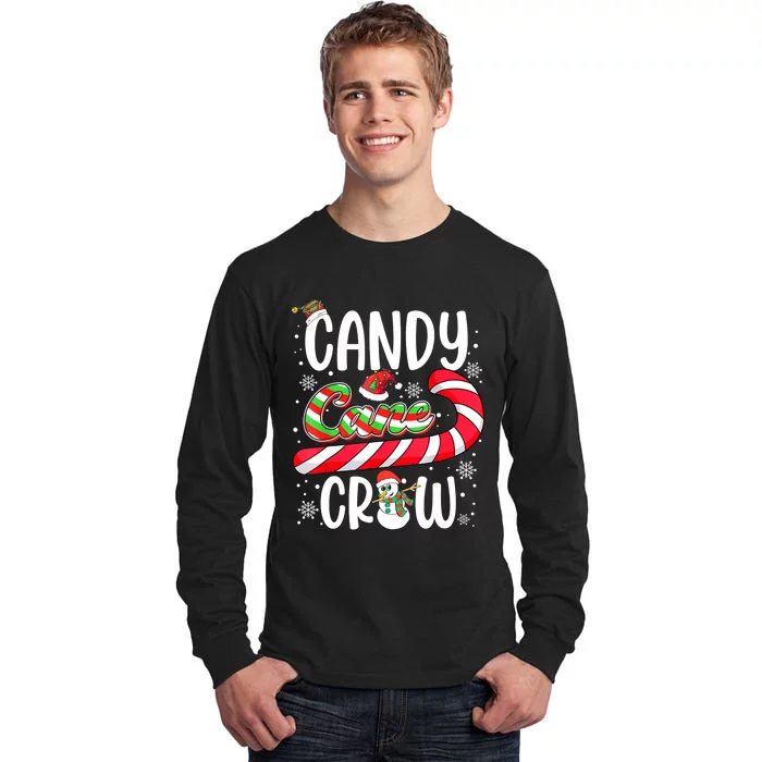 Candy Cane Crew Christmas Xmas Love Candy Girls Tall Long Sleeve T-Shirt