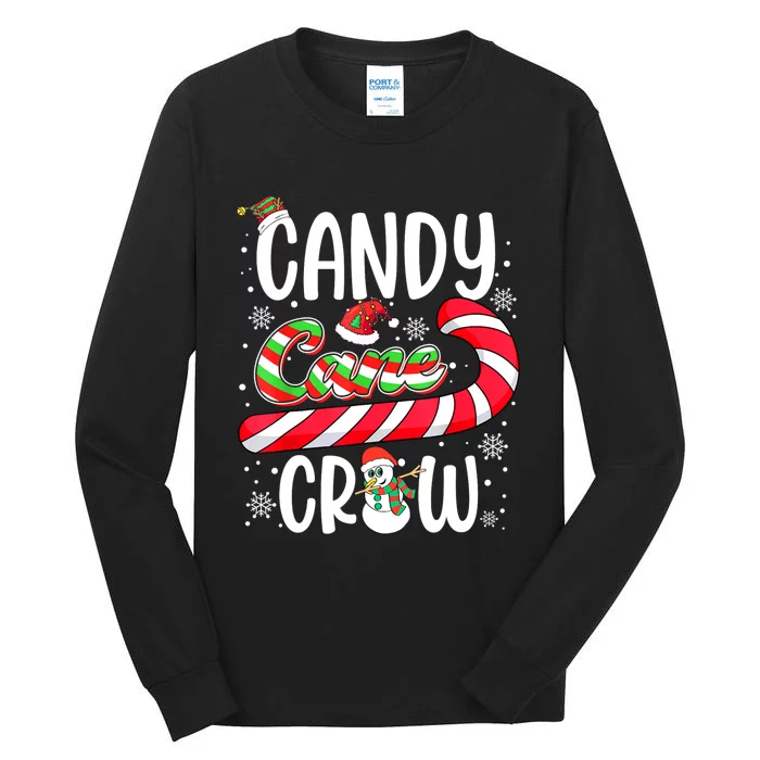 Candy Cane Crew Christmas Xmas Love Candy Girls Tall Long Sleeve T-Shirt