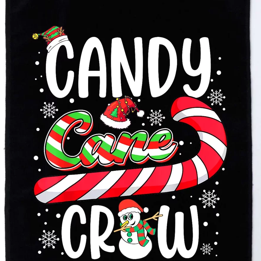 Candy Cane Crew Christmas Xmas Love Candy Girls Platinum Collection Golf Towel