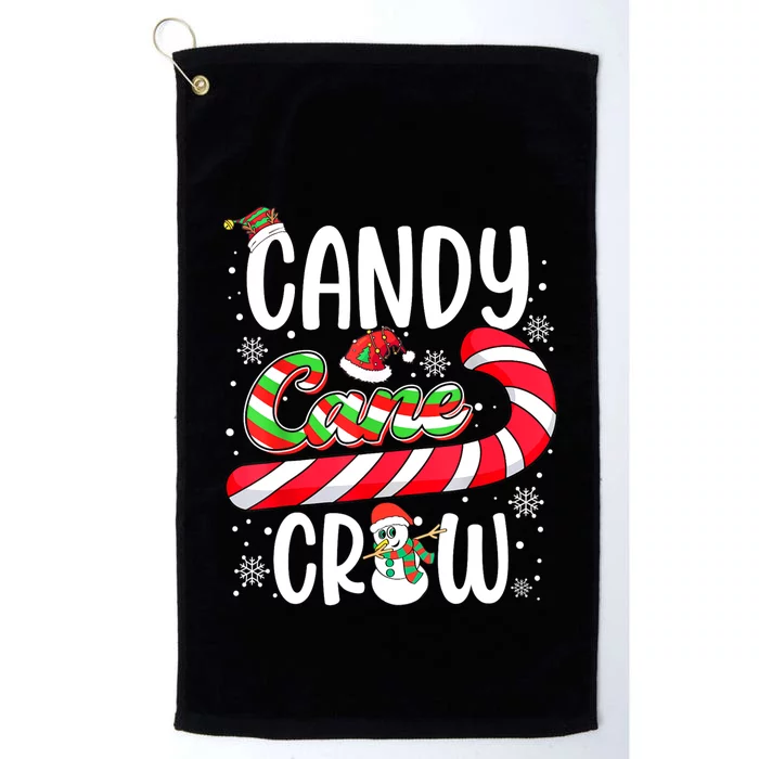 Candy Cane Crew Christmas Xmas Love Candy Girls Platinum Collection Golf Towel