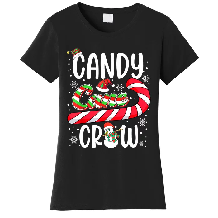 Candy Cane Crew Christmas Xmas Love Candy Girls Women's T-Shirt