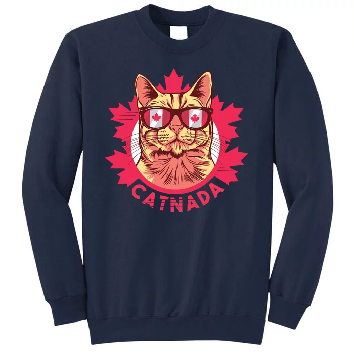 Canadian Cat Tall Sweatshirt