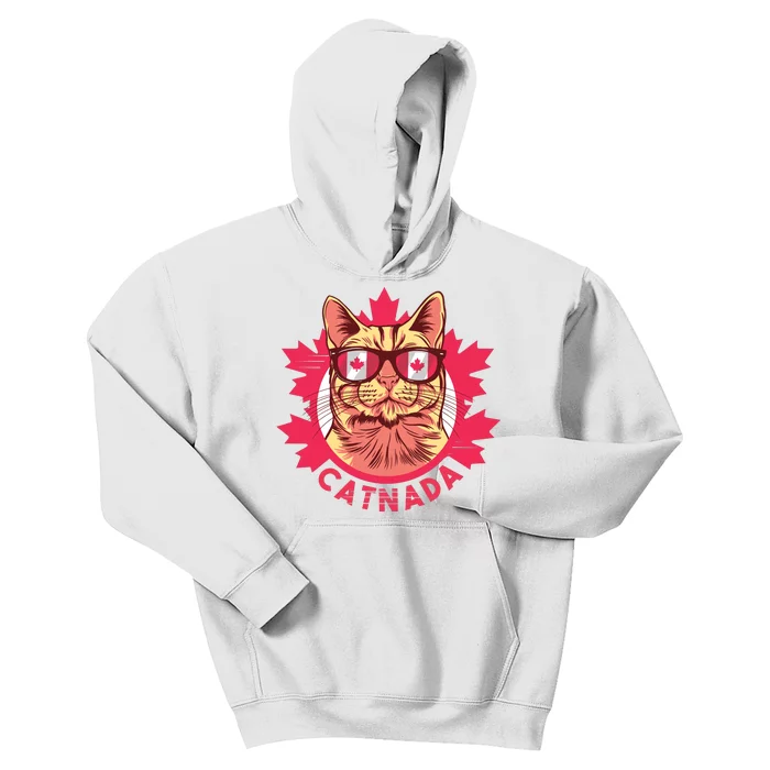 Canadian Cat Kids Hoodie