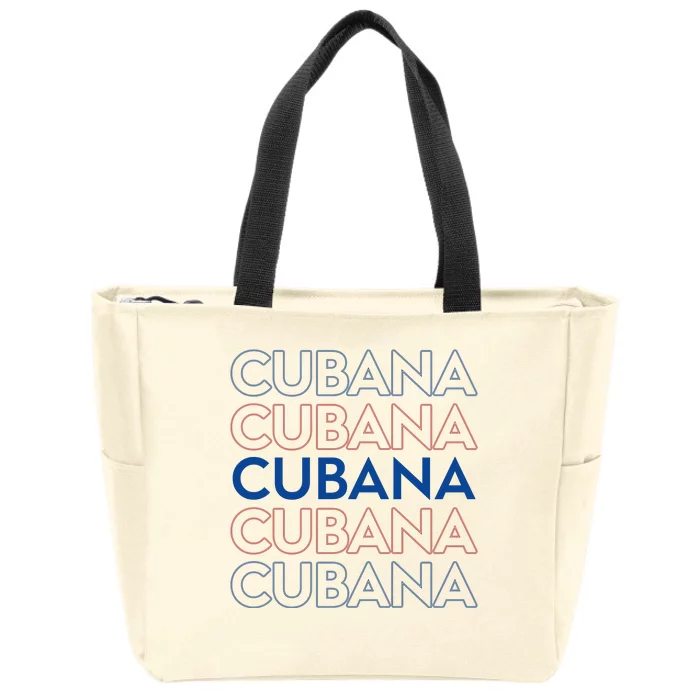 Cubana Classic Zip Tote Bag