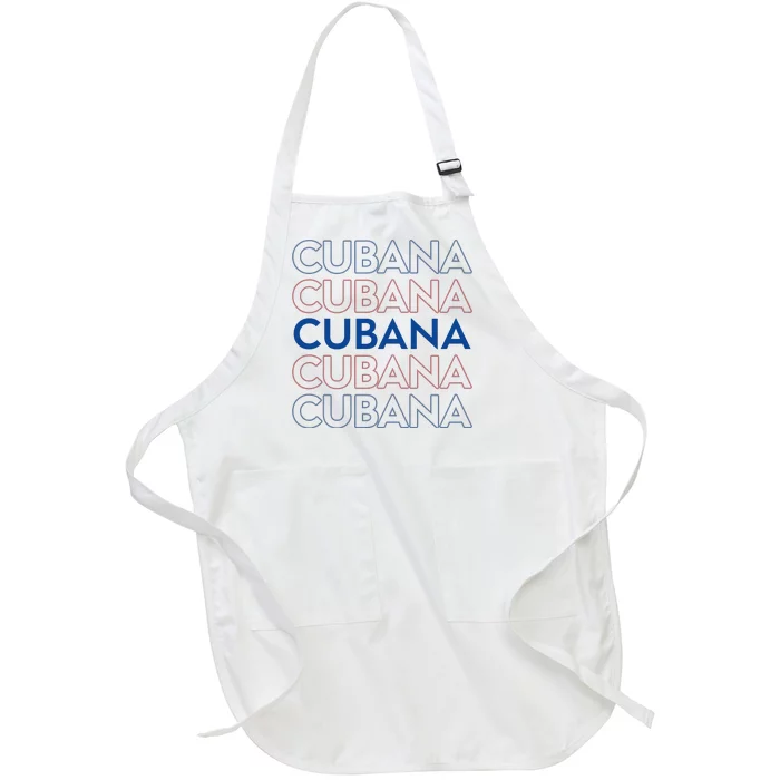 Cubana Classic Full-Length Apron With Pocket