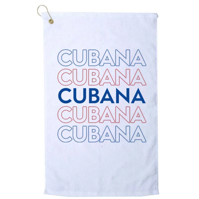 Cubana Classic Platinum Collection Golf Towel