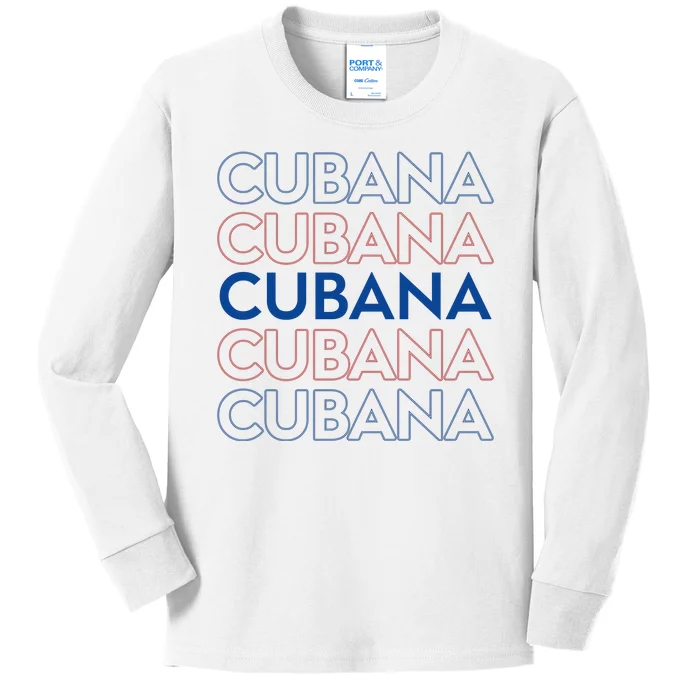 Cubana Classic Kids Long Sleeve Shirt