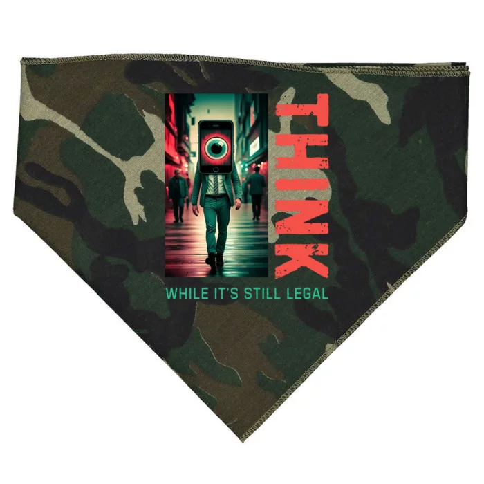 Conservative Cancel Culture Think While Its Still Legal USA-Made Doggie Bandana