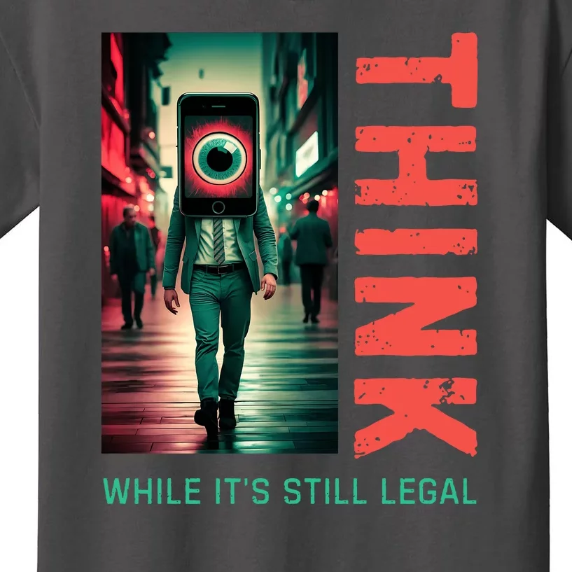 Conservative Cancel Culture Think While Its Still Legal Kids T-Shirt