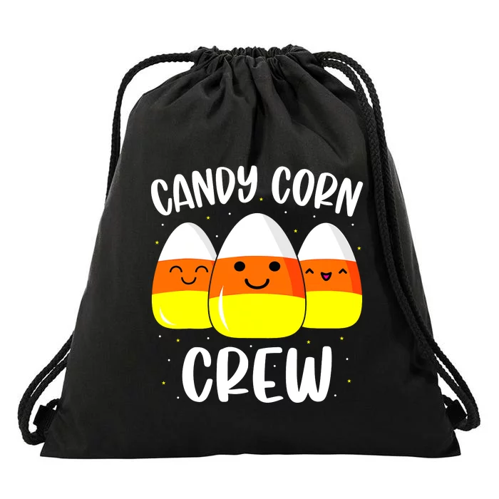 Candy Corn Crew Halloween Costume Friends Drawstring Bag