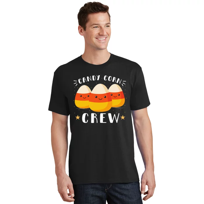 Candy Corn Crew Halloween Costume Friends T-Shirt