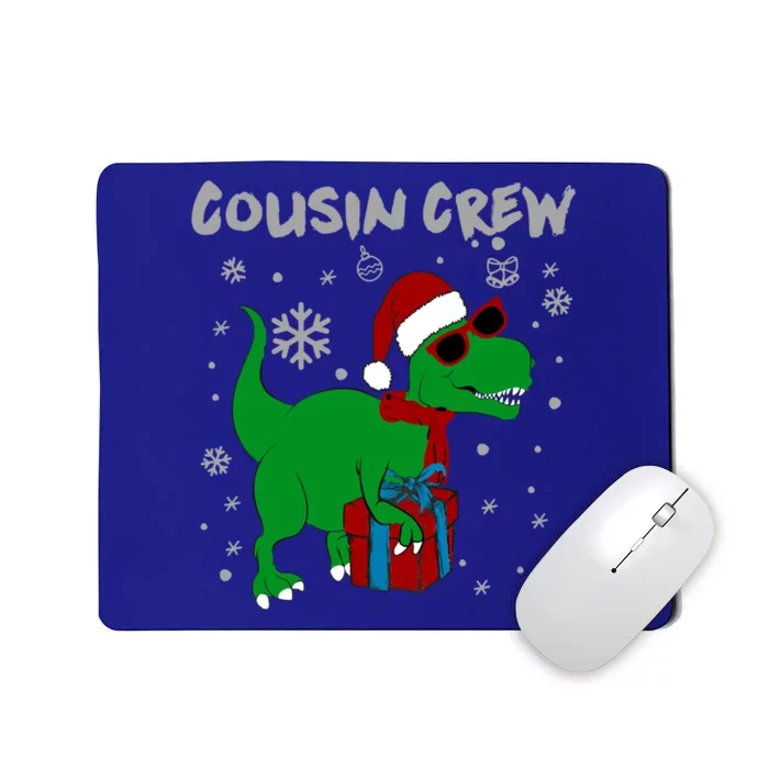 Cousin Crew Christmasaurus Funny Xmas Dinosaur Snowflake Meaningful Gift Mousepad