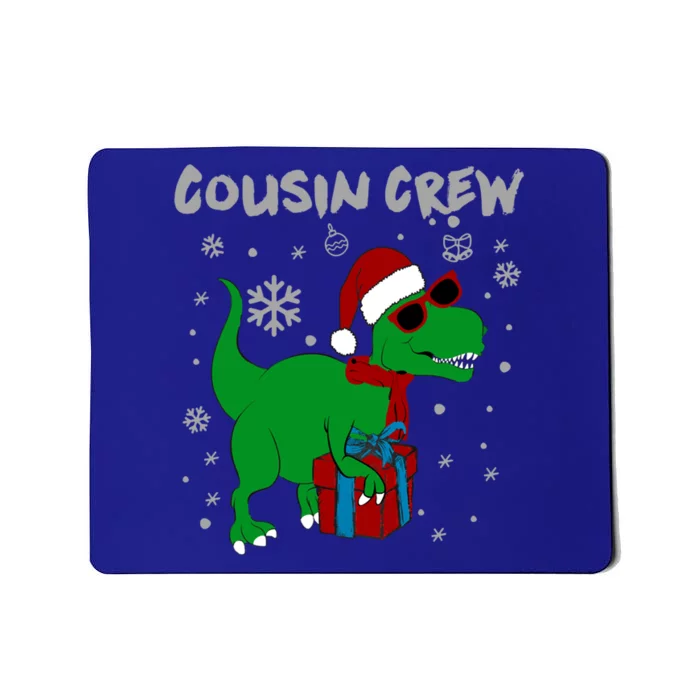 Cousin Crew Christmasaurus Funny Xmas Dinosaur Snowflake Meaningful Gift Mousepad