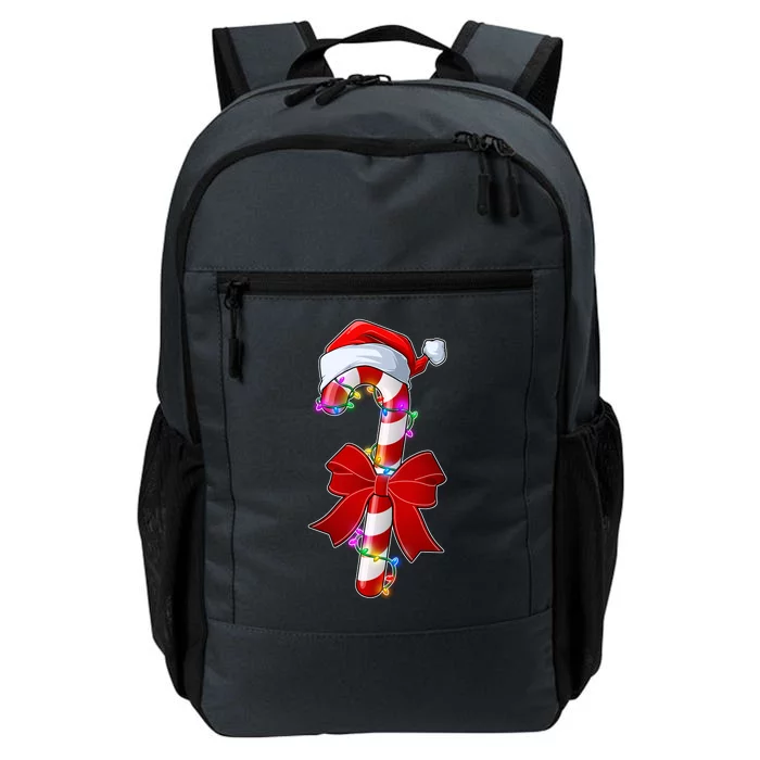 Cute Christmas Candy Cane Daily Commute Backpack