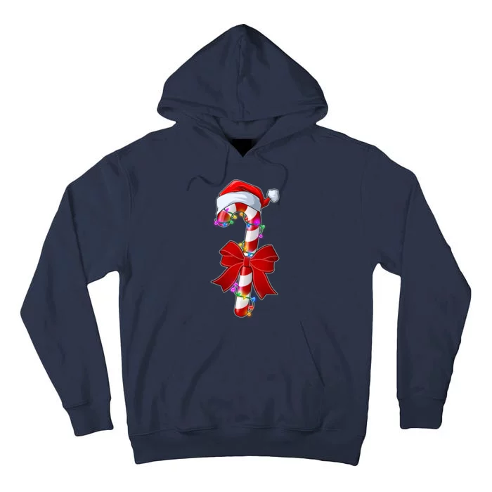 Cute Christmas Candy Cane Tall Hoodie