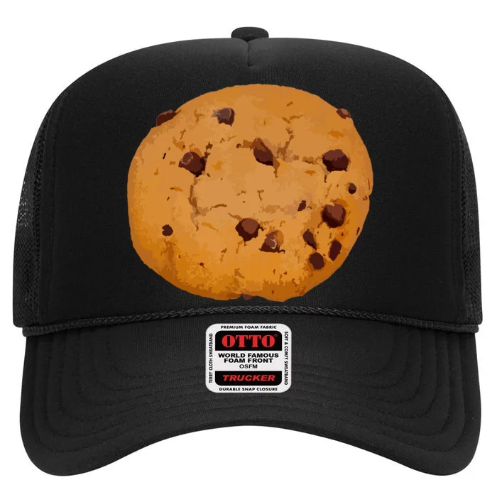 Chocolate Chip Cookie High Crown Mesh Trucker Hat