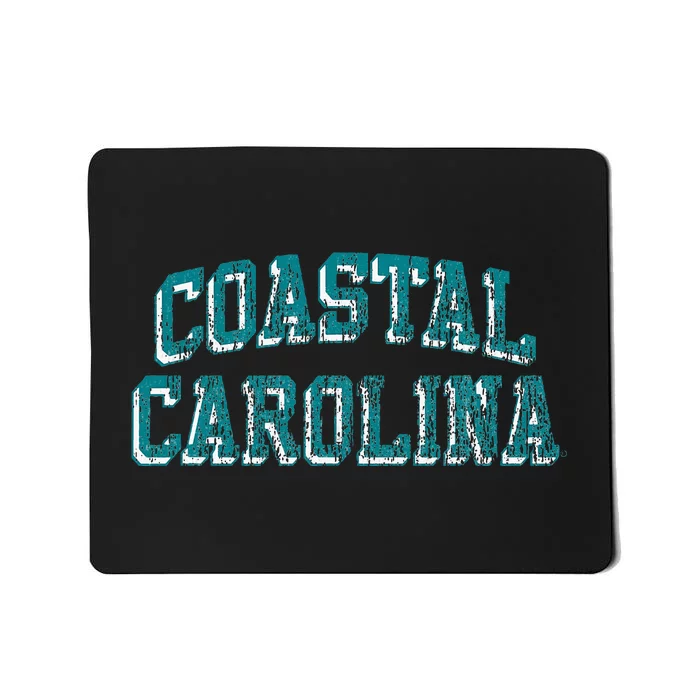 Coastal Carolina Chanticleers Retro Arch Logo Mousepad