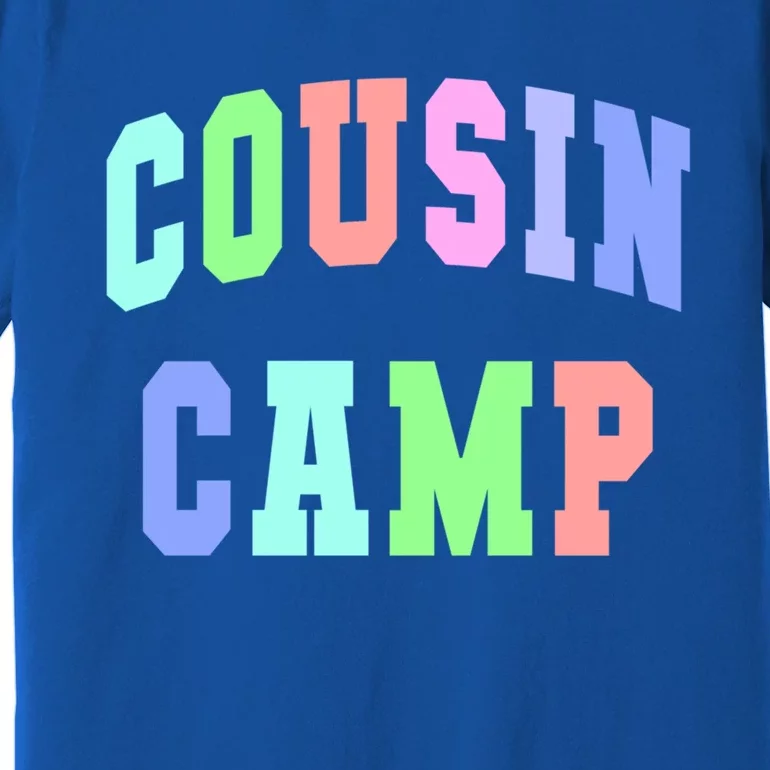 College Cousin Camp Aunt Team Family Vibes Best Ever Gift Premium T-Shirt